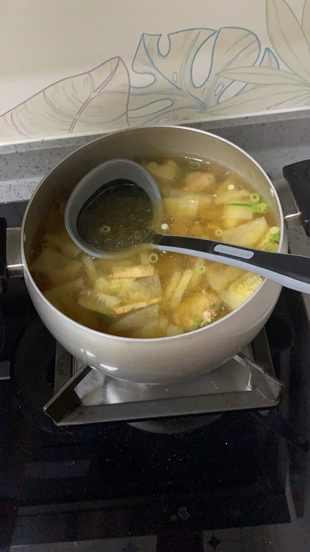 夏天不可错过的家常味--冬瓜丸子汤