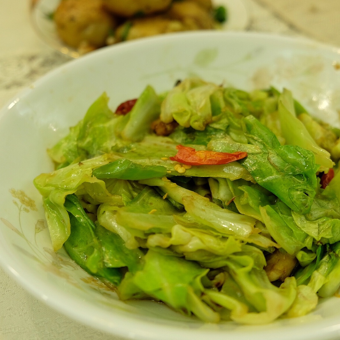 蚝油手撕包菜