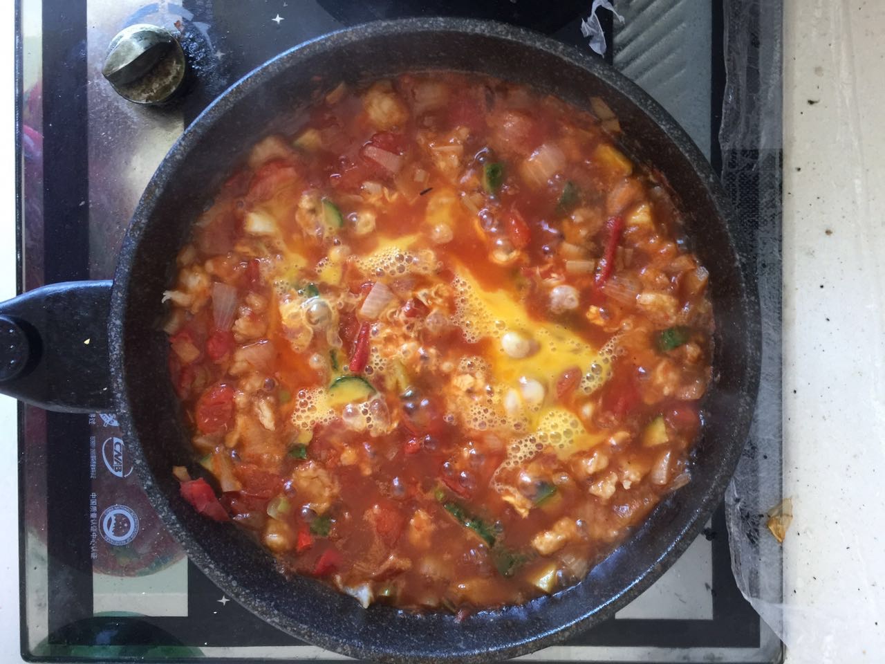 西红柿鸡蛋疙瘩汤的做法 步骤7