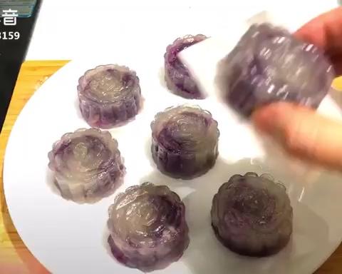 冰皮紫薯月饼的做法