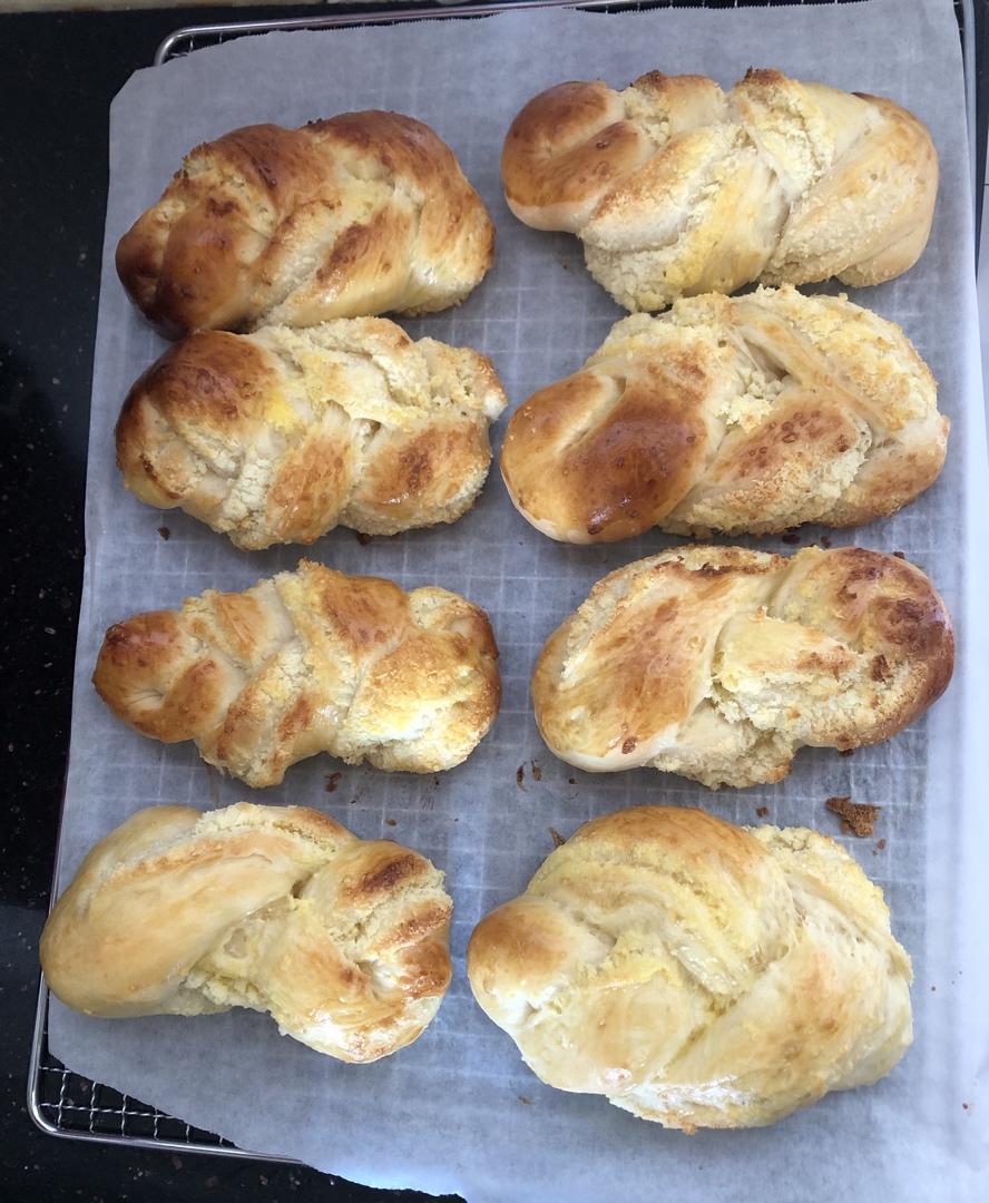 椰蓉奶排包（无黄油低卡版）