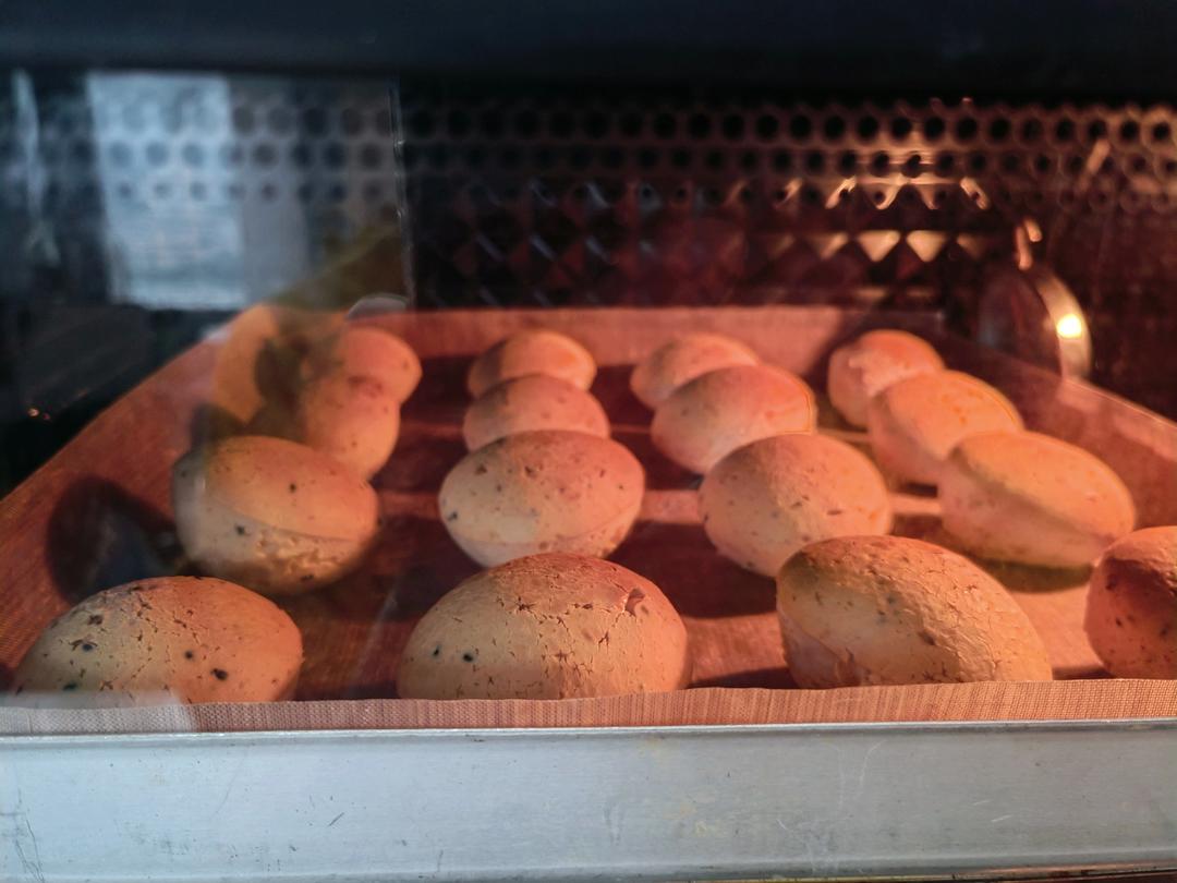 不需要预拌粉也能做的空心小麻薯