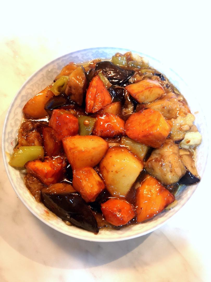 超级下饭的地三鲜