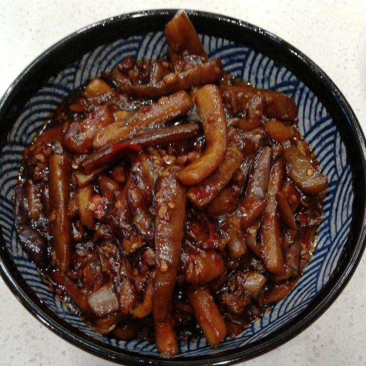 开胃下饭菜！巨简单的家常鱼香茄子煲