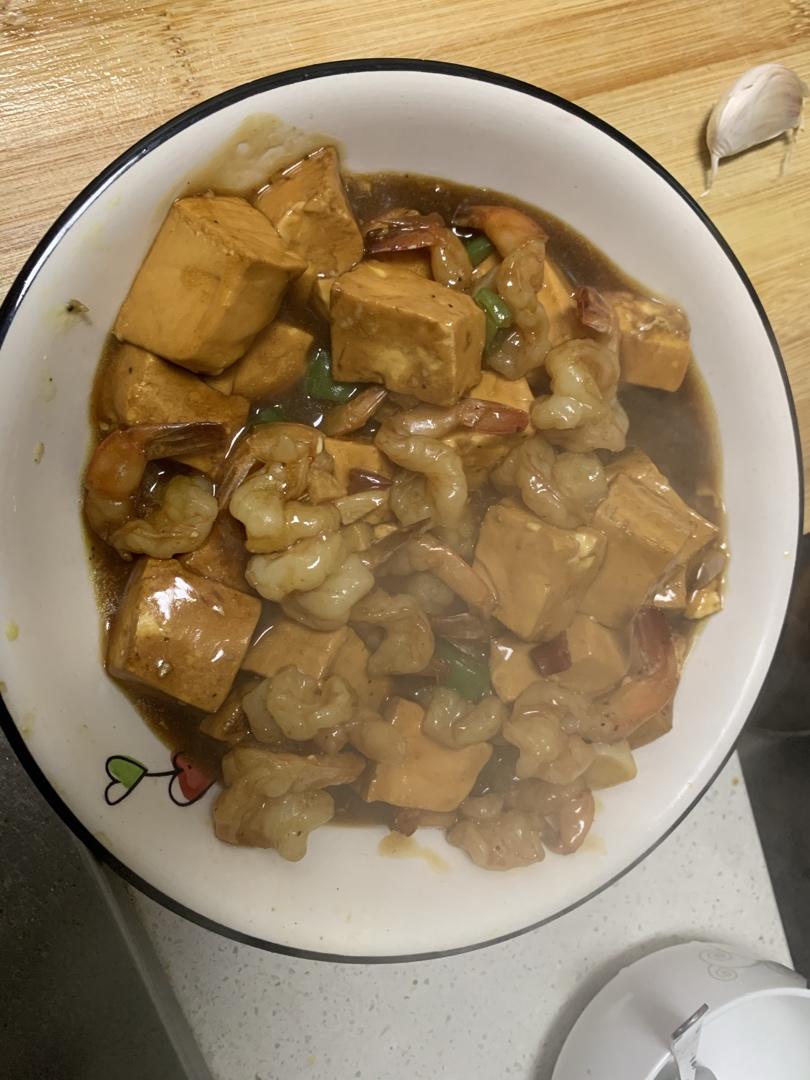 虾仁豆腐