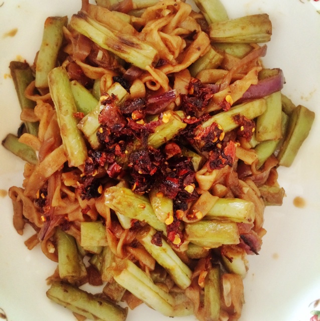 豆角焖面