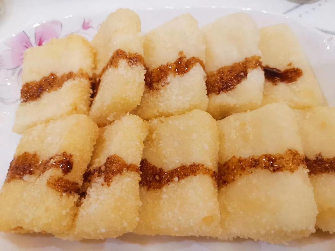 家常小吃红糖糍粑