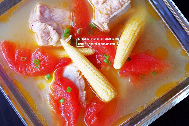 鲜茄排骨汤