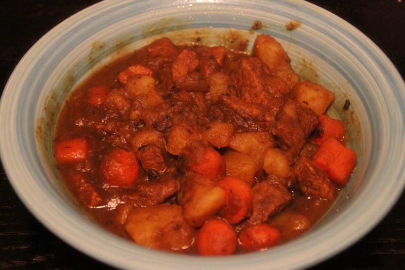 胡萝卜土豆炖牛腩