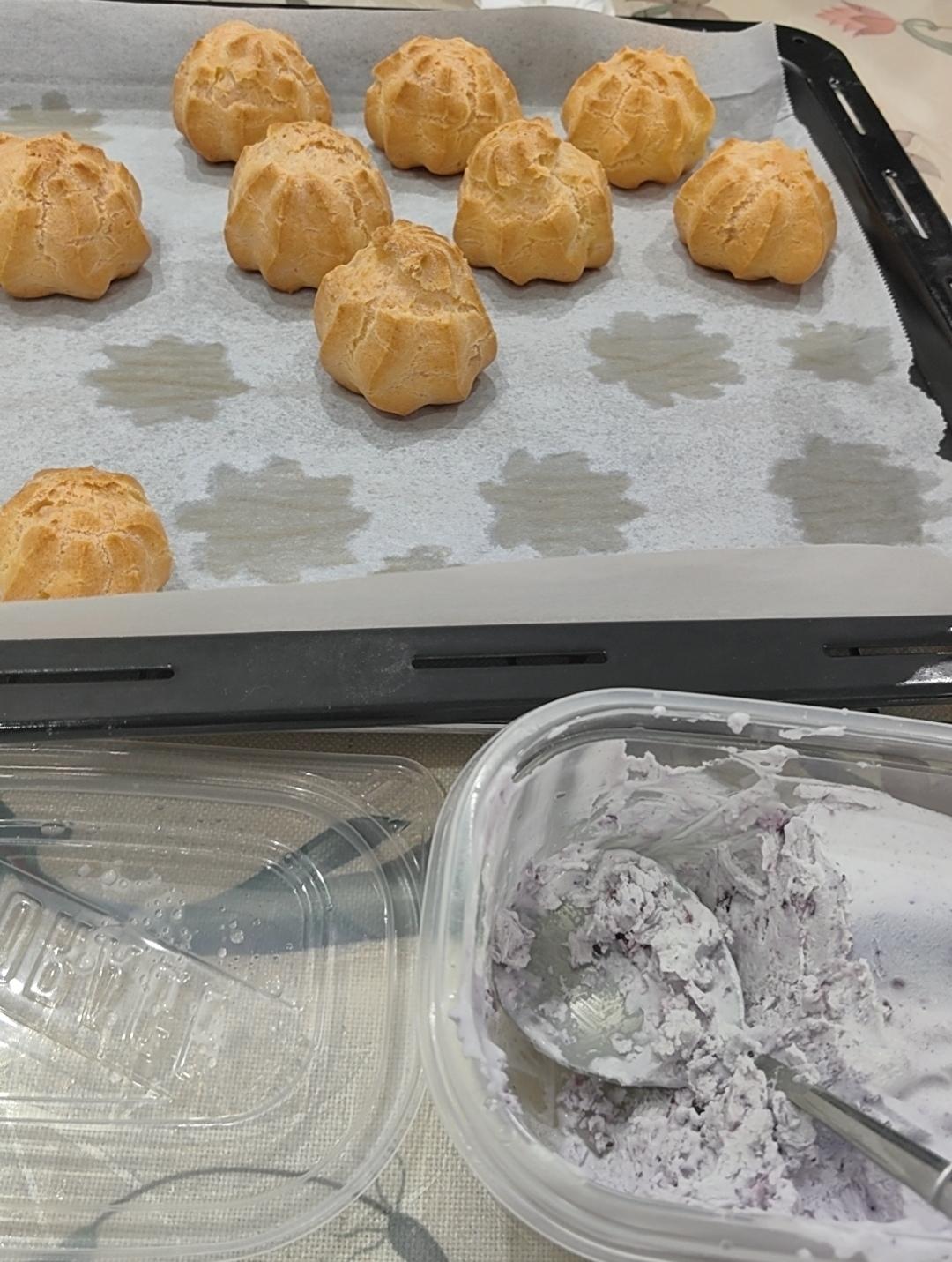 海盐泡芙壳-超适合配冰淇淋的泡芙壳