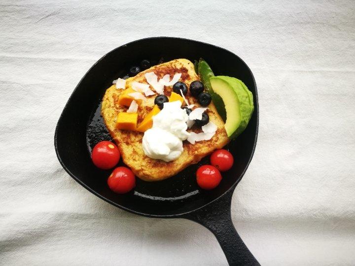铸铁锅加厚版法式吐司- Baked French Toast