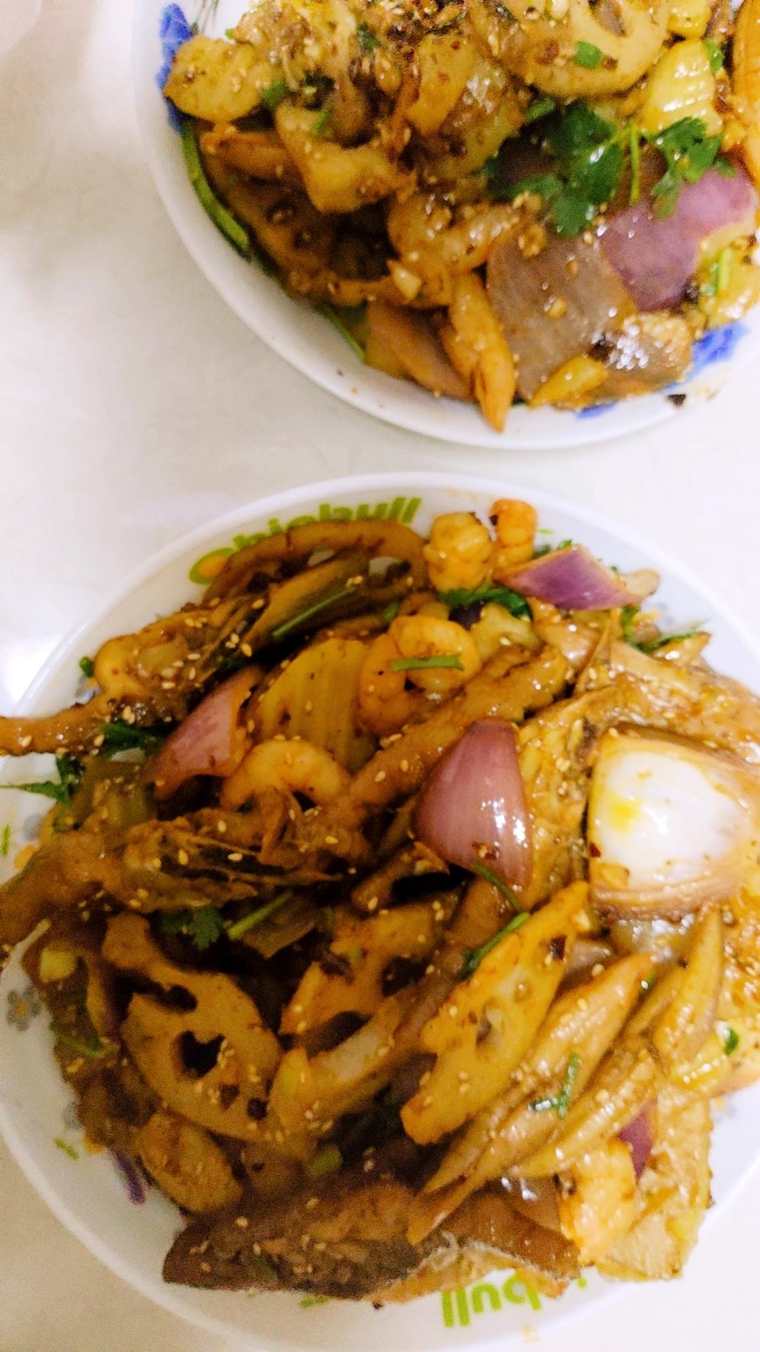 干锅虾