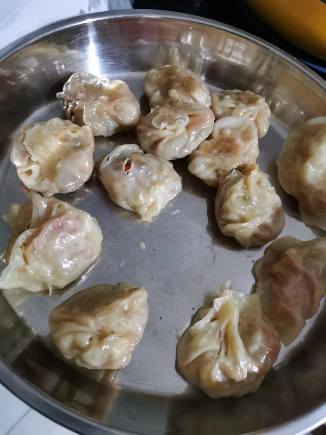 西葫芦虾仁蒸饺