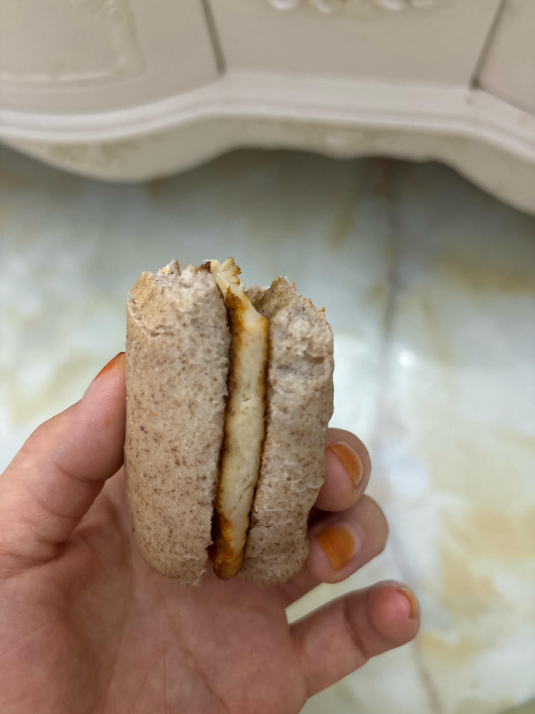 无油低糖全麦帕尼尼面包胚