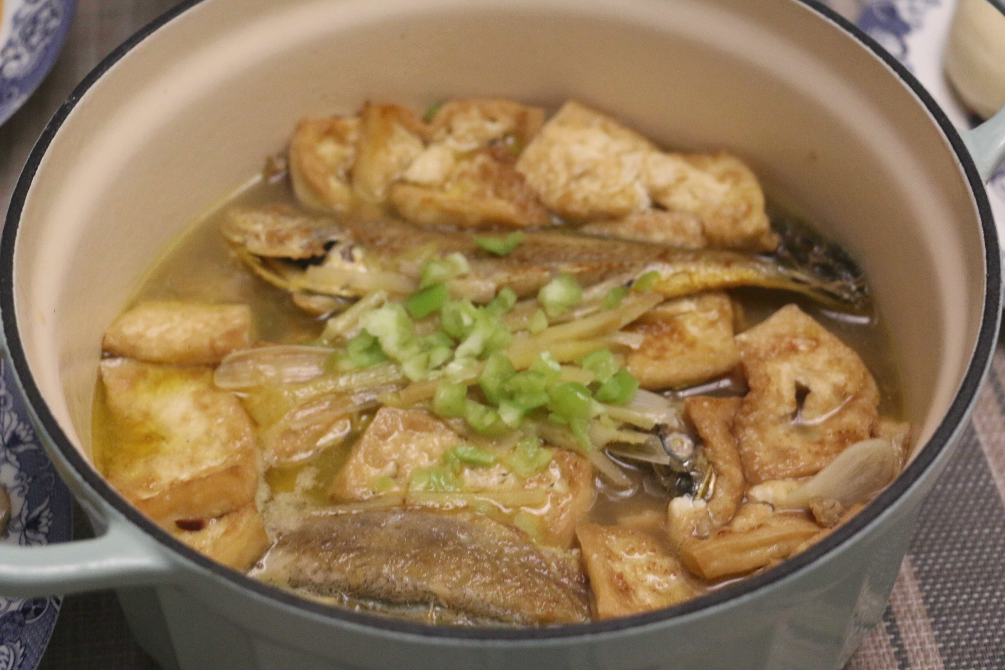 超美味哒小黄鱼炖豆腐的做法