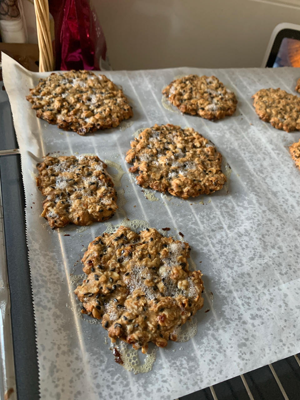 搅一搅就🉑的超好吃高纤㊙️燕麦饼干🍪