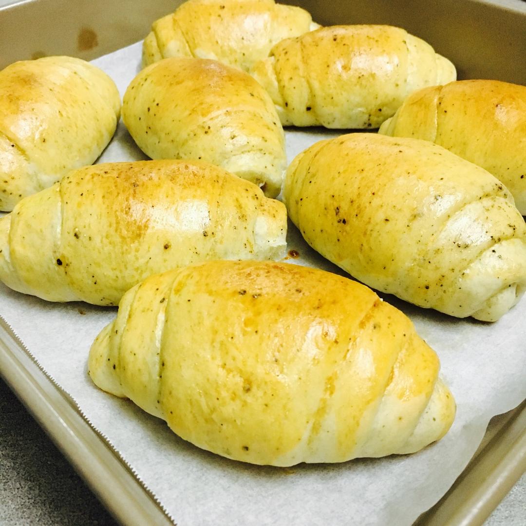 咖喱火腿早餐卷 -- 松下NB-H3800烤箱