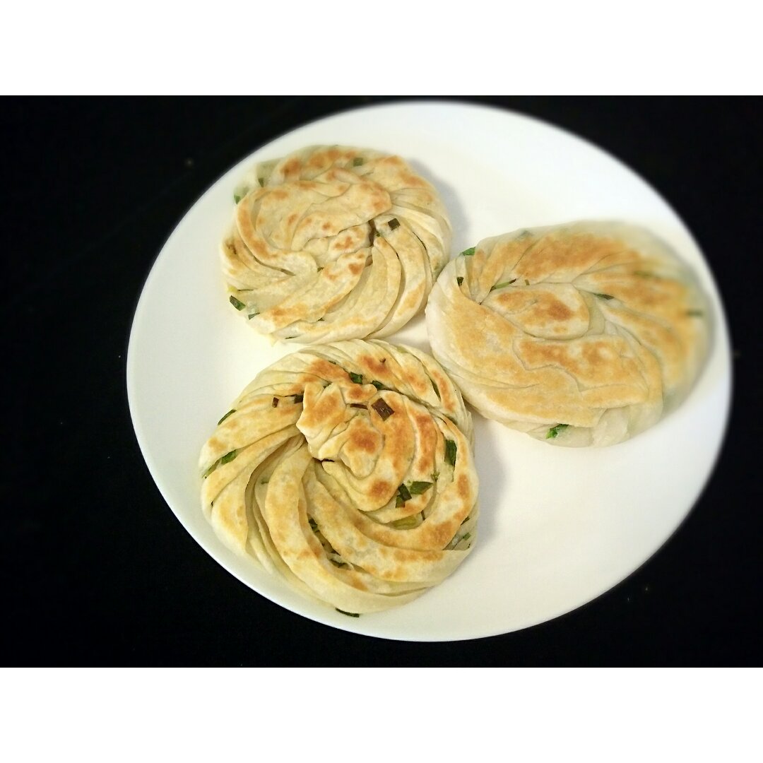 葱花手抓饼