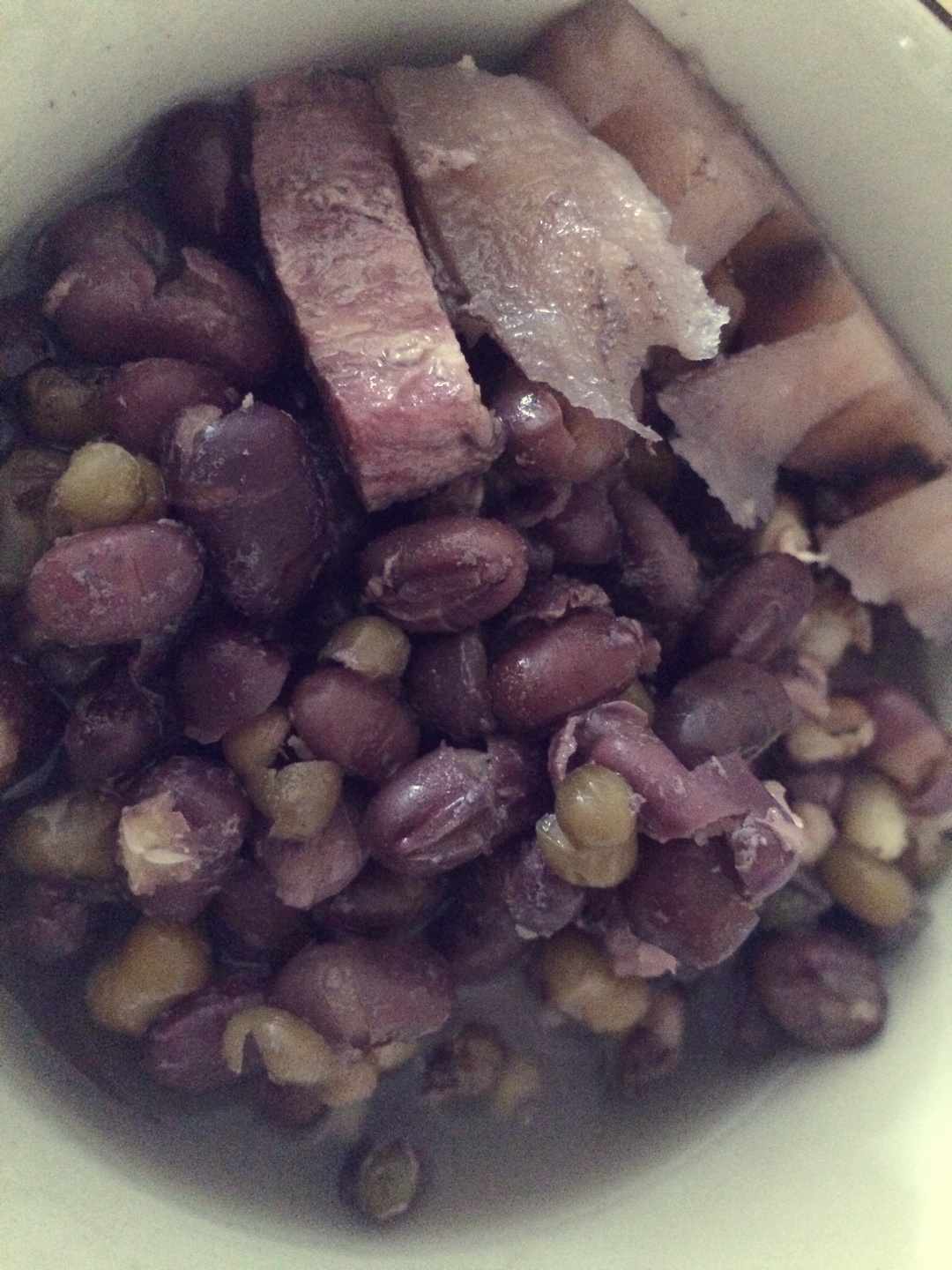 红豆莲藕牛肉汤的做法