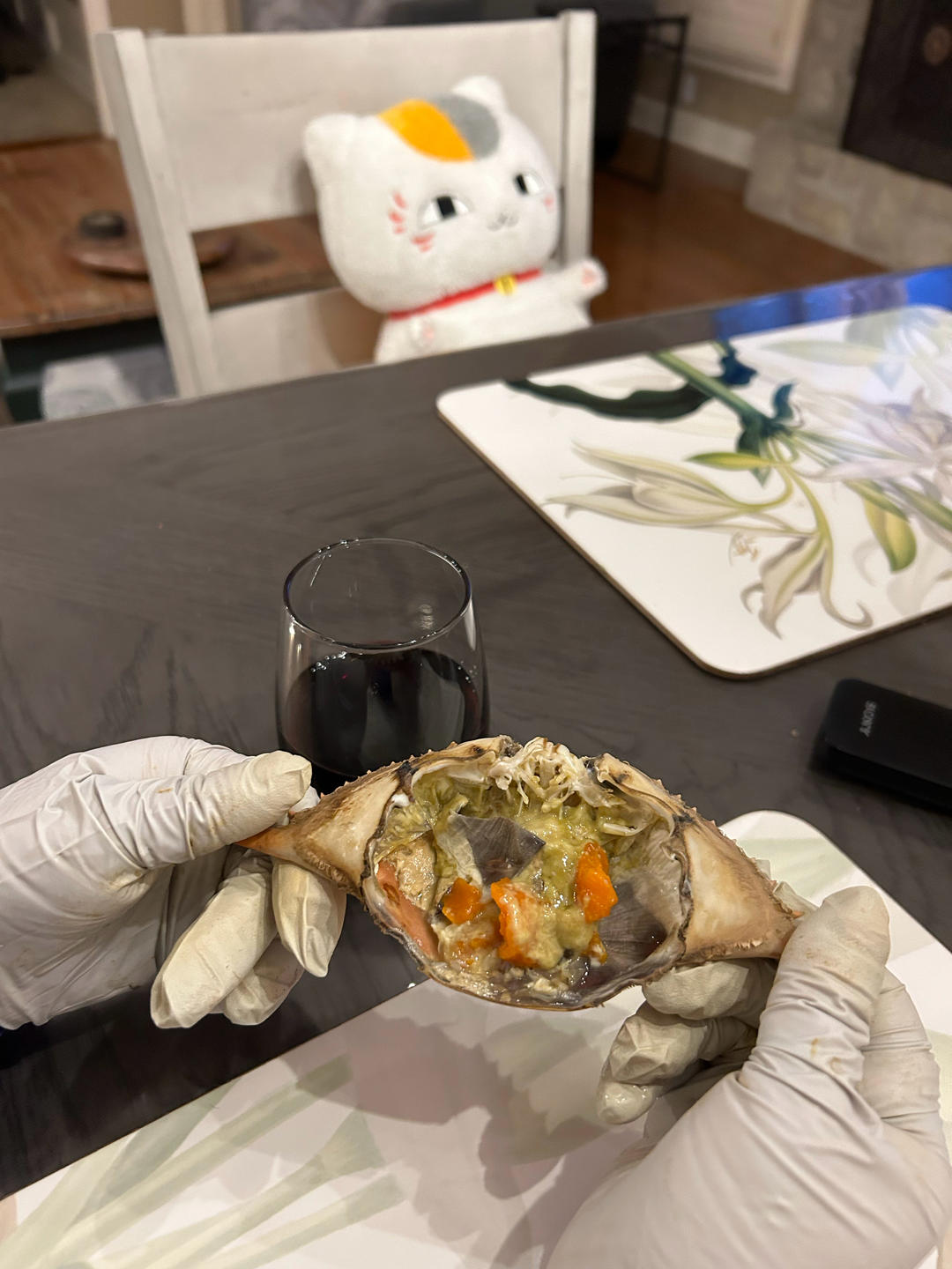 蟹粉烩豆腐