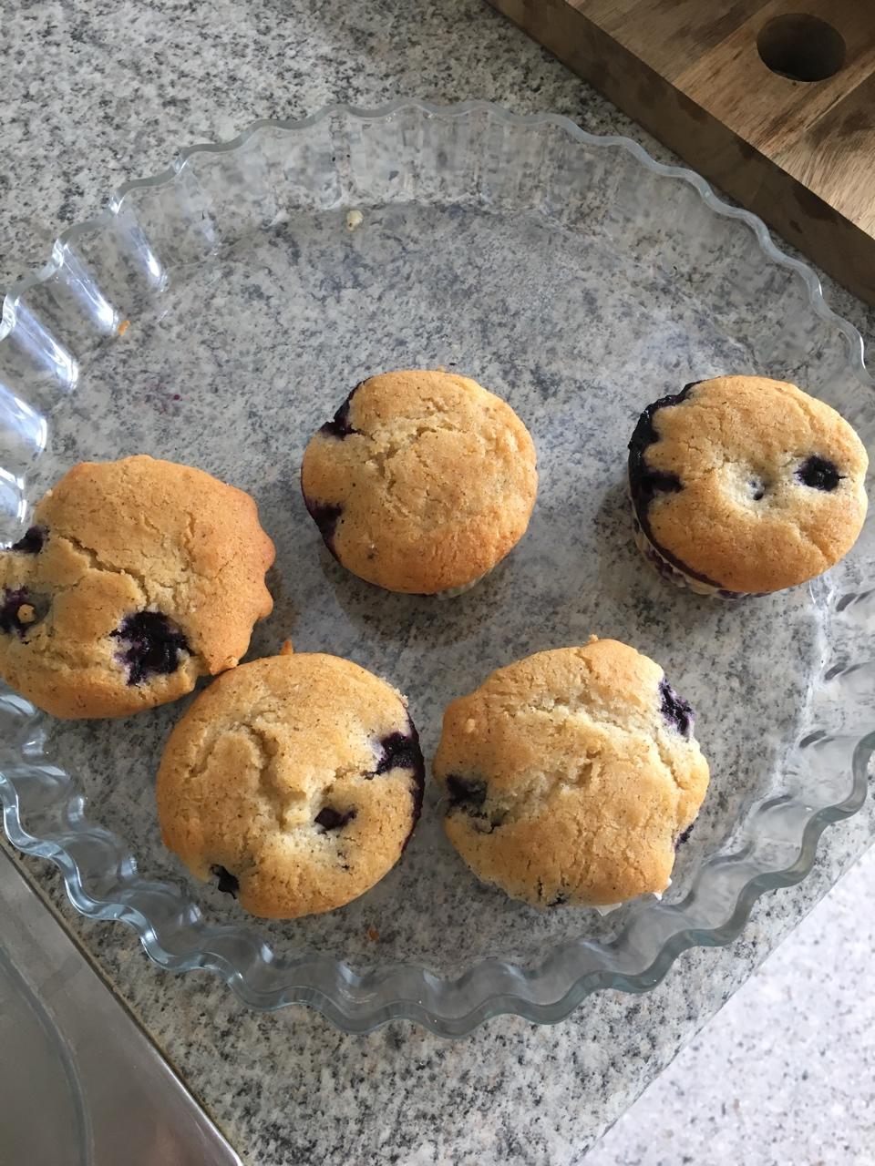 蓝莓玛芬蛋糕 Blueberry Muffin