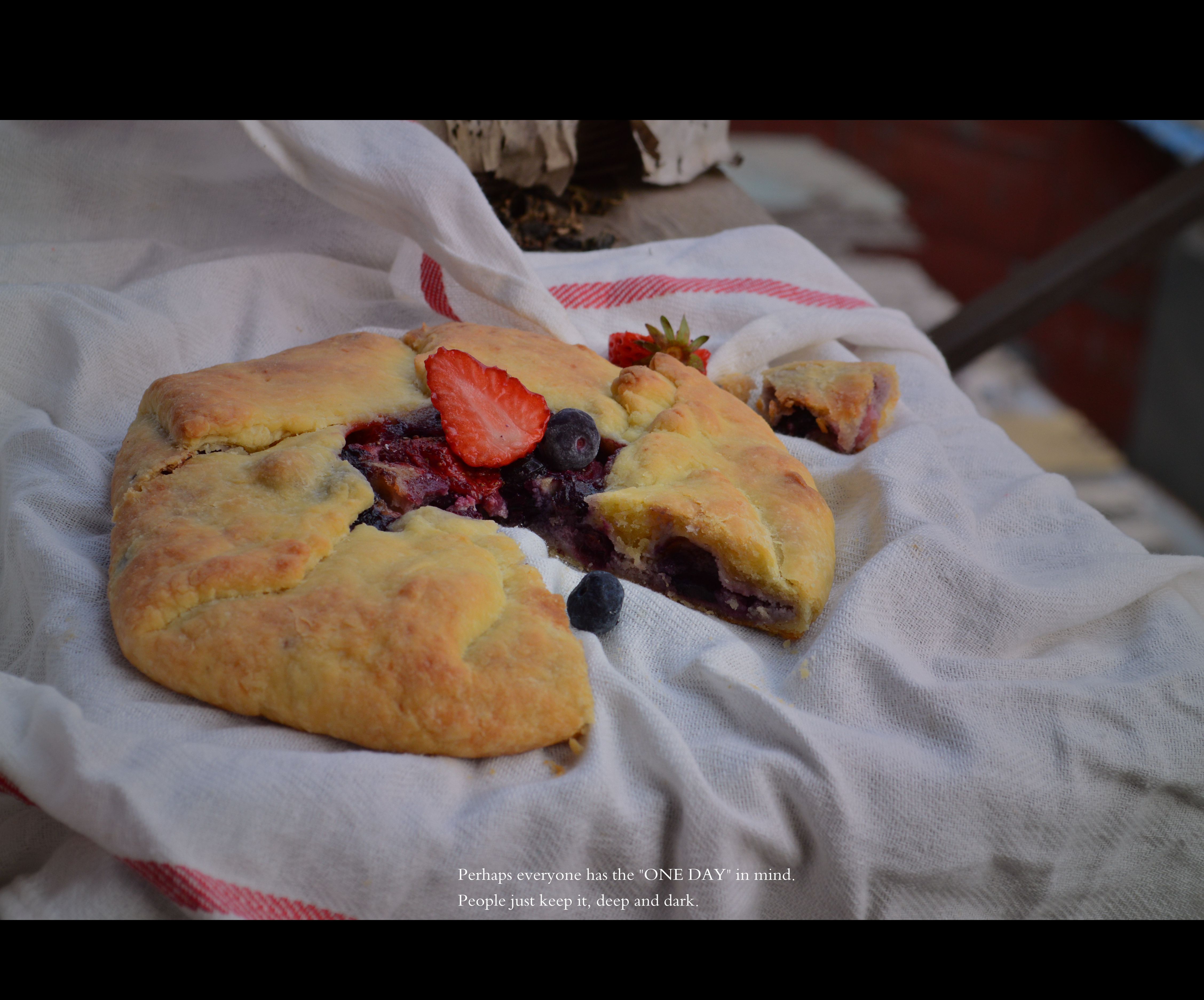 Berry Frangipane Mini Galette