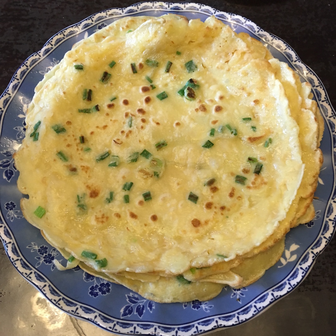 香葱鸡蛋饼