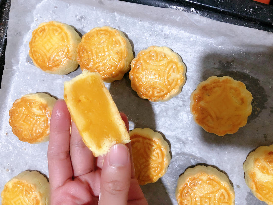芝士奶黄月饼