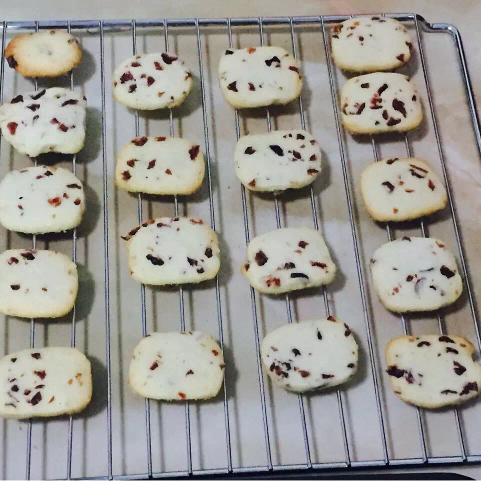 蔓越莓饼干--新手烘焙0压力 #皮黑森林#