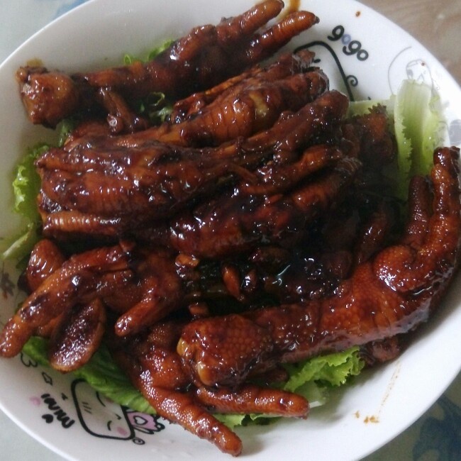 秘制红烧鸡爪
