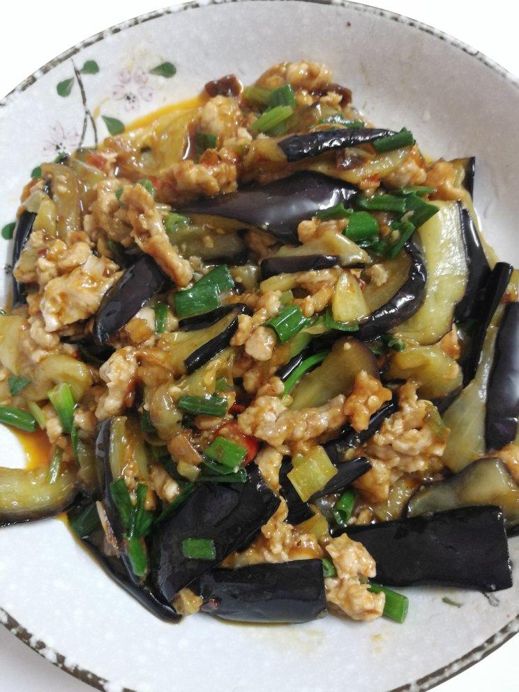 红烧肉沫茄子