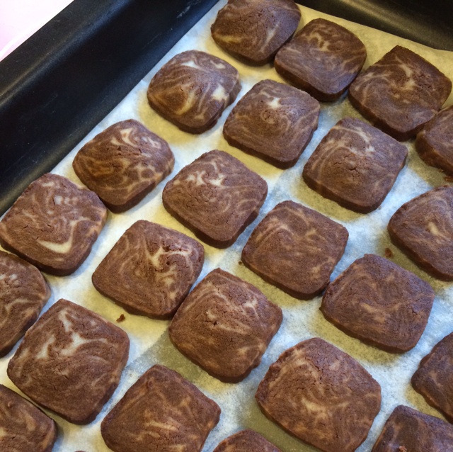 哥手把手教你做大理石曲奇