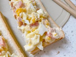 日式火腿蛋沙拉三明治，减脂轻食-无敌简单美味的做法 步骤5