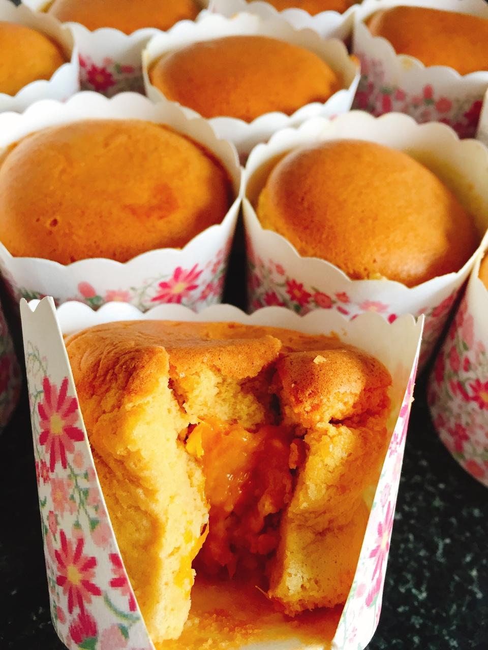 芒果流心杯蛋糕