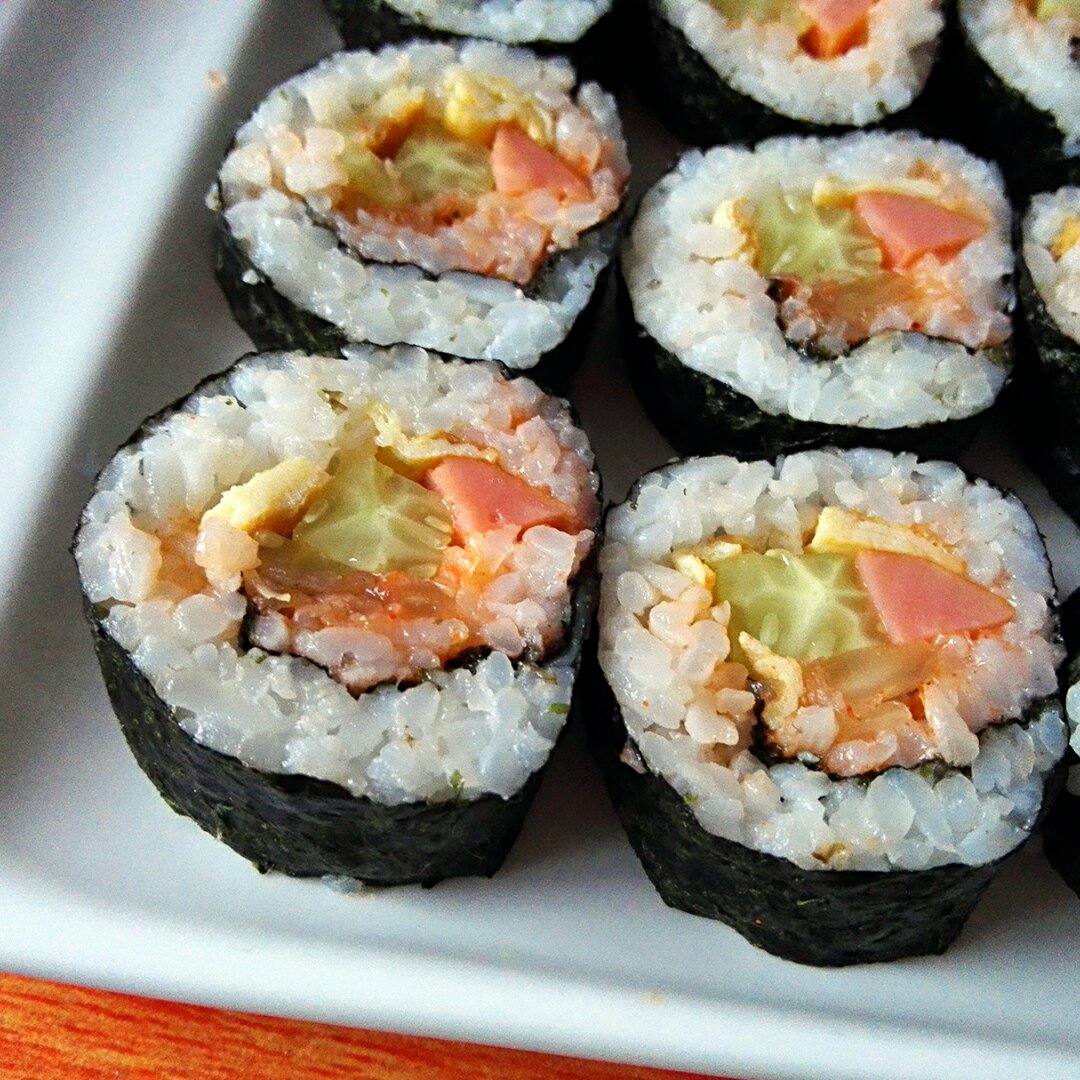 酸菜sunny做的家常寿司