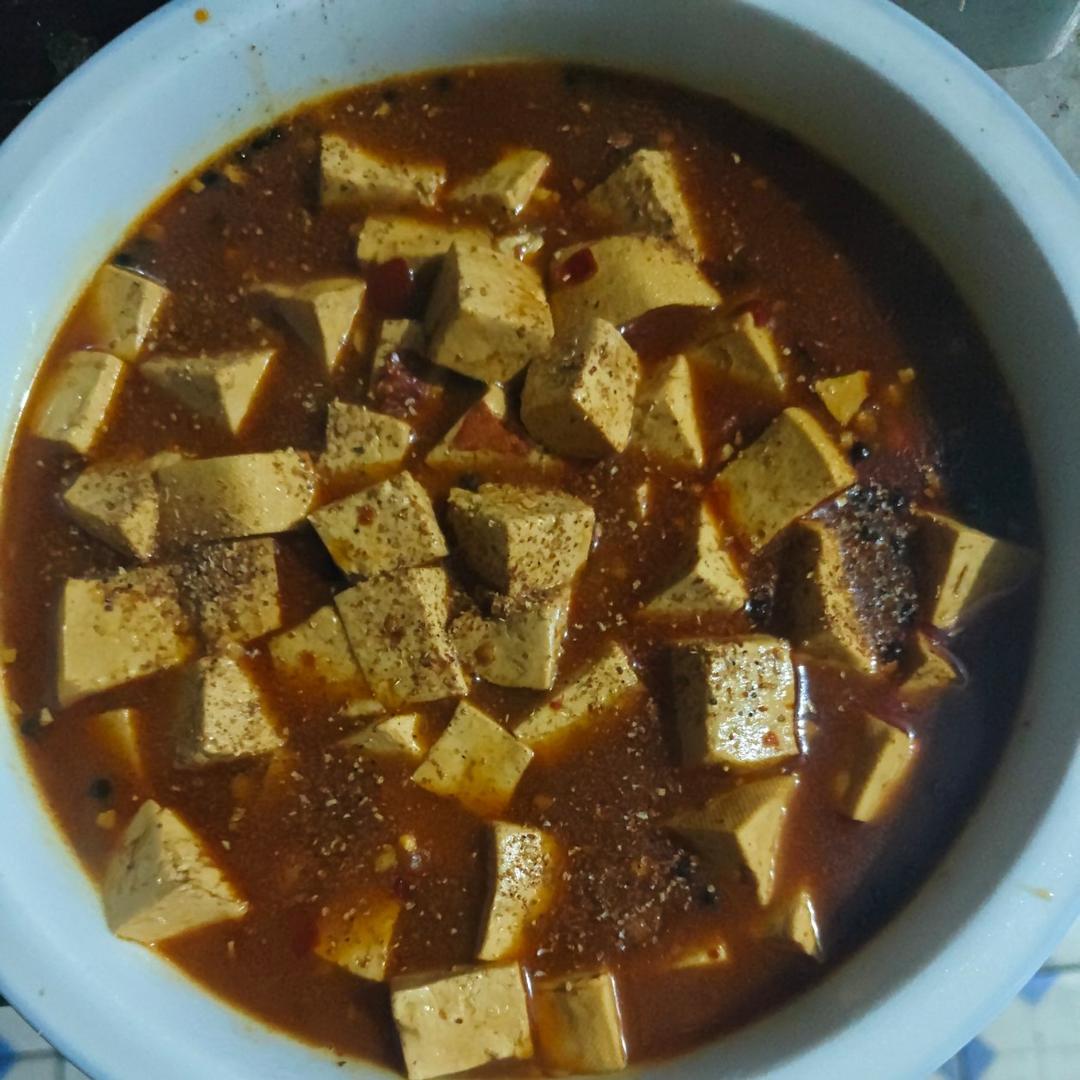 简单易学的下饭菜麻婆豆腐（素版）