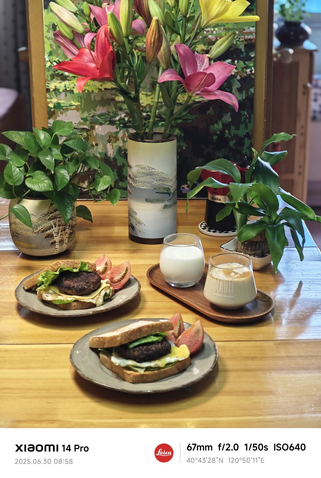 简单的早餐