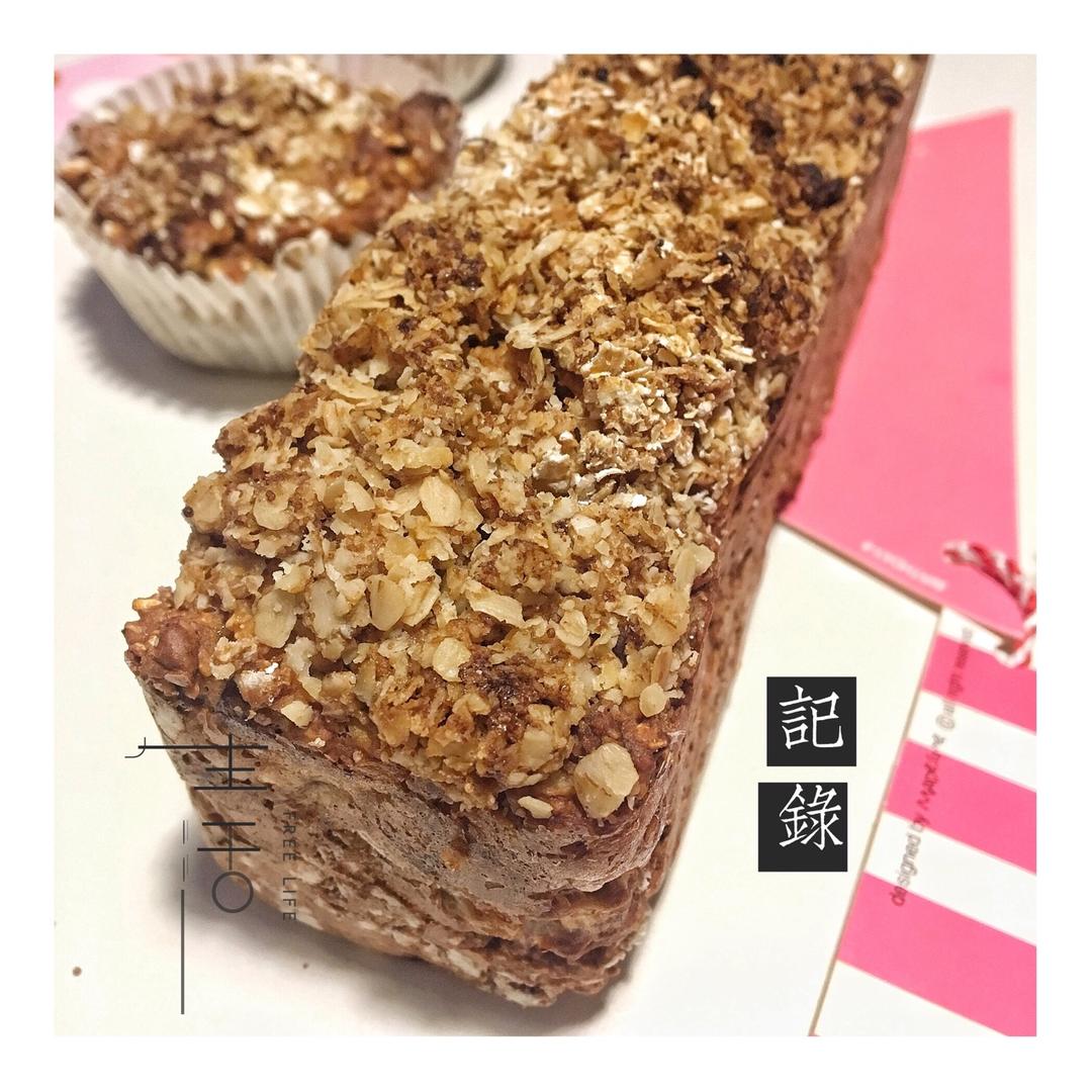 暖香燕麦苹果快手面包丨健康·烘焙