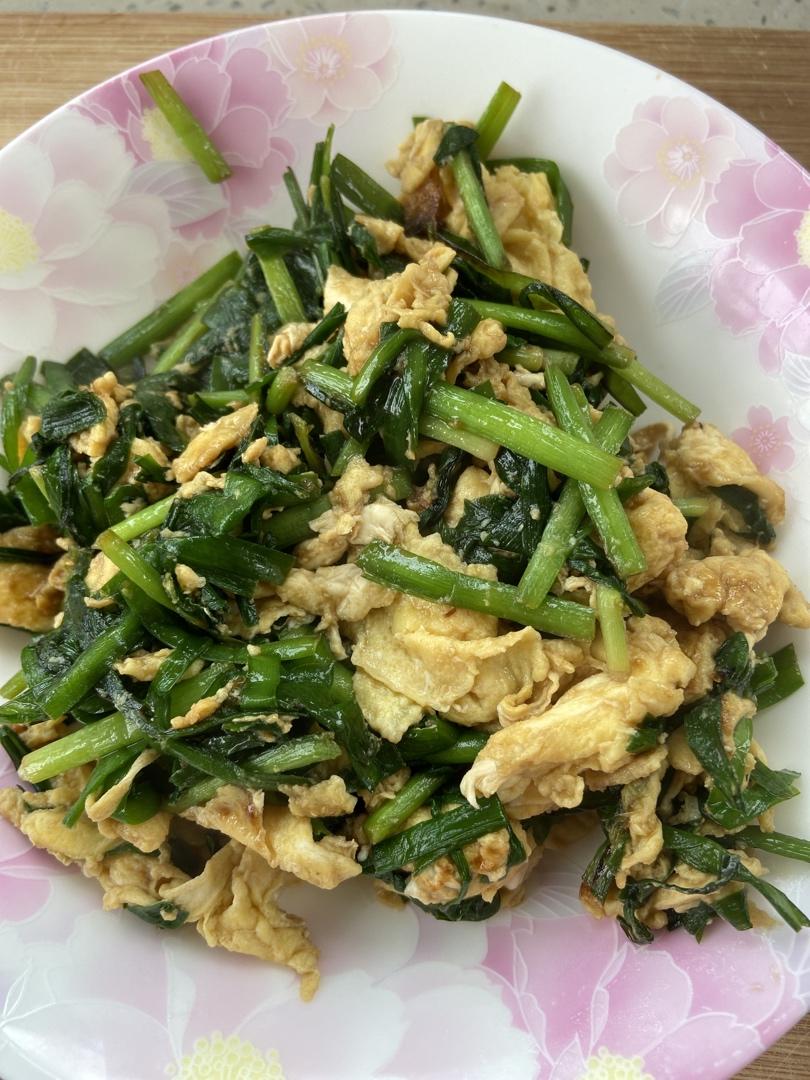 韭菜炒鸡蛋