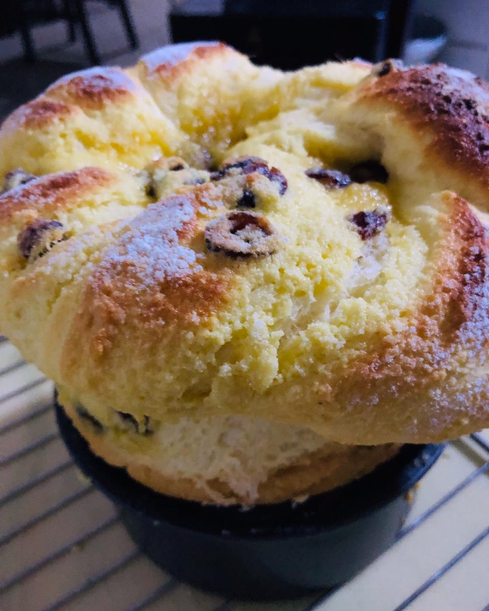 杏仁提子手撕面包