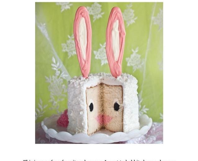 3D兔子蛋糕