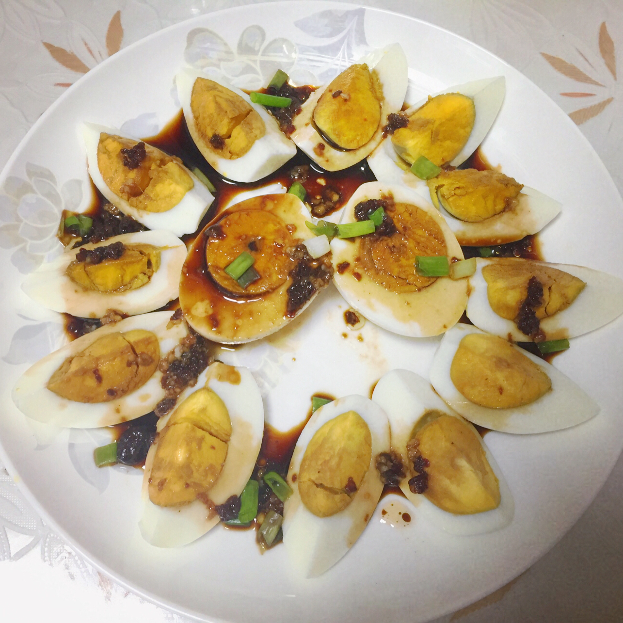 茉莉_u4jd做的凉拌水煮蛋