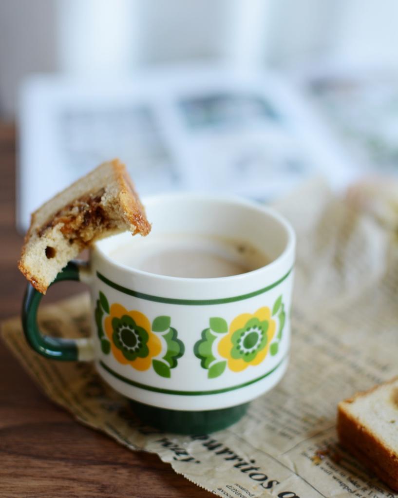 咖啡焦糖坚果磅蛋糕<熊谷裕子>