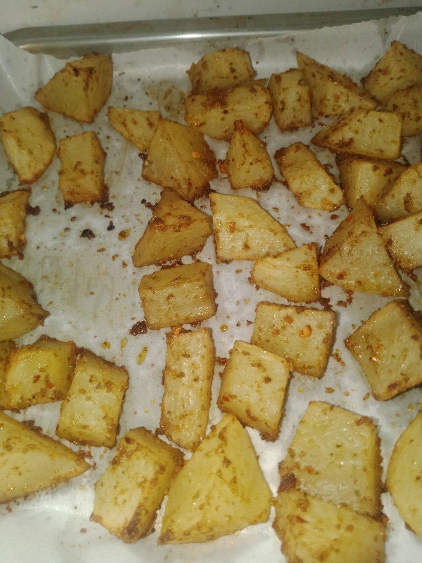 ㊙️摇一摇，烤一烤，低脂烤薯角比🍟还好吃