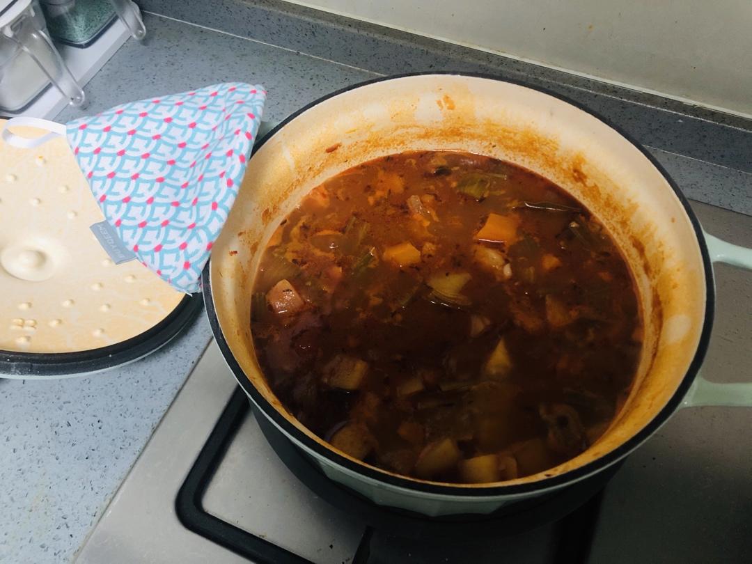 黑毛猪番茄炖菜 흑돼지 토마토스튜 【咖啡之友】