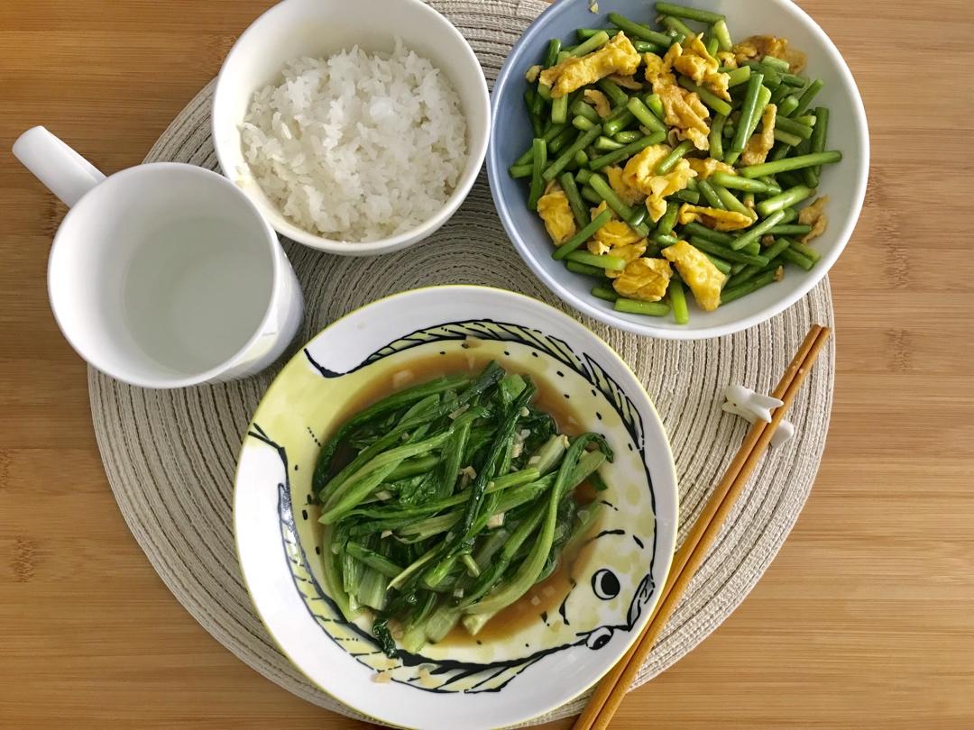 蒜蓉油麦菜（蚝油）