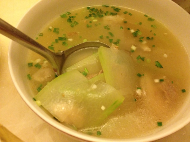 咸肉冬瓜汤