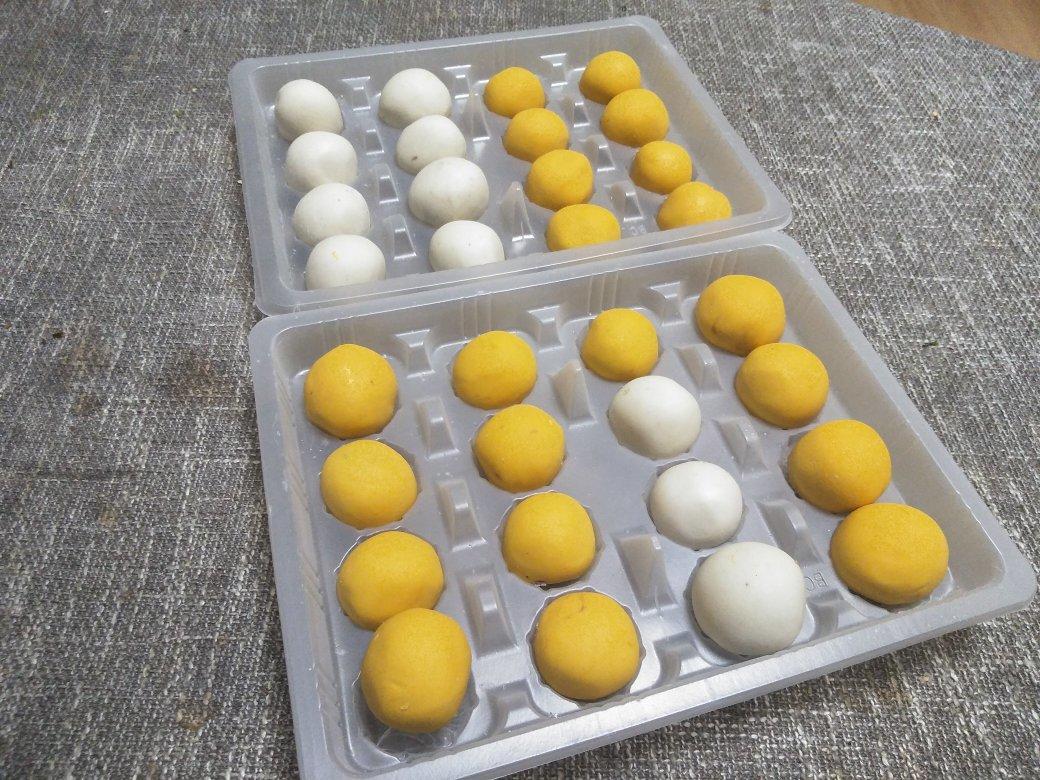 南瓜汤圆（黑芝麻馅）