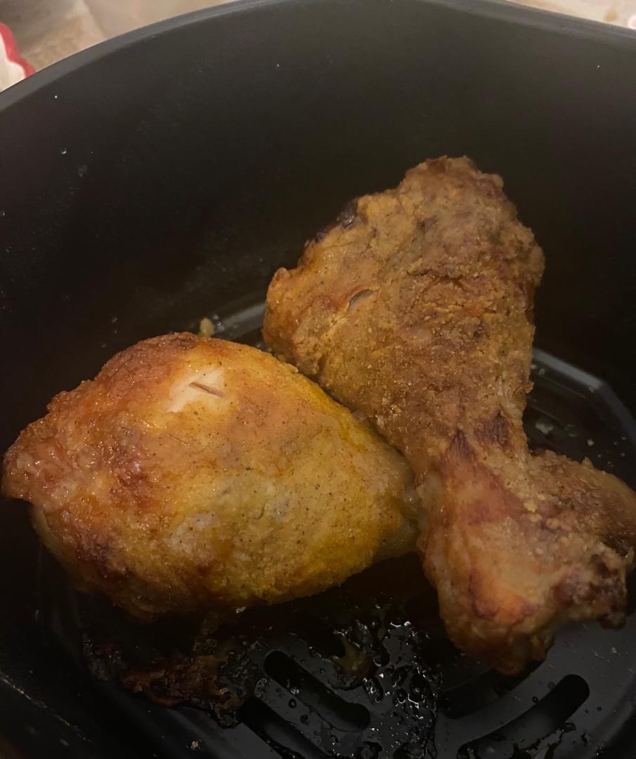 不用炸鸡粉也可以炸出酥脆炸鸡腿