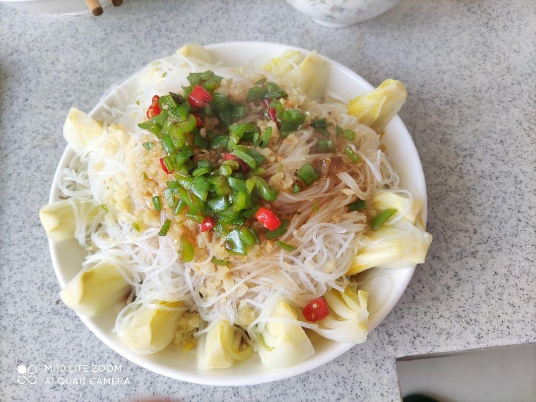 蒜蓉粉丝娃娃菜